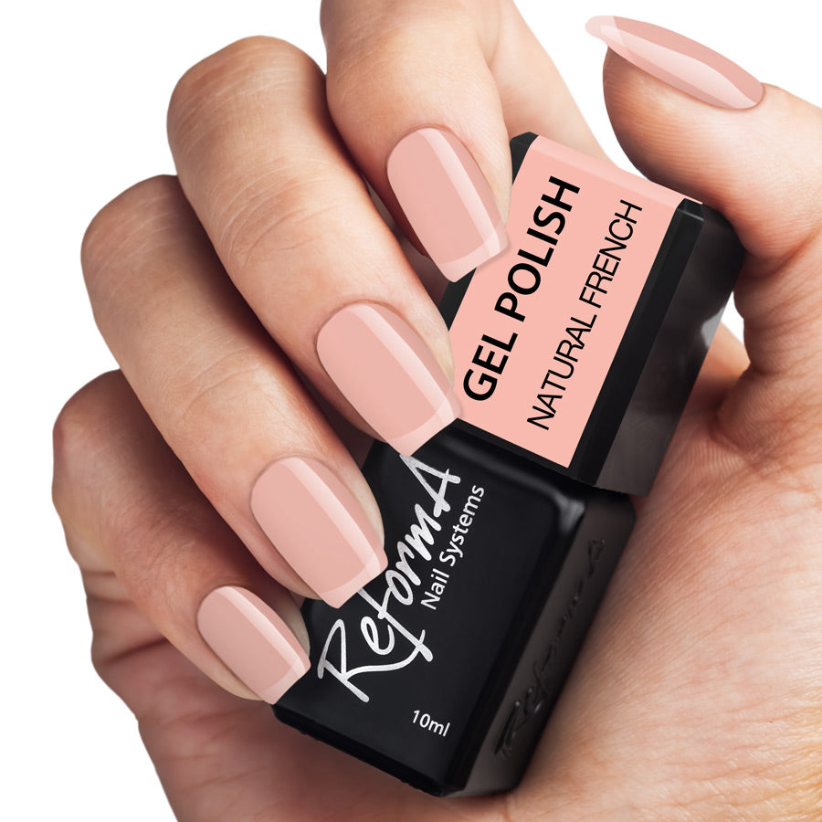 Gel Polish - Natural French, 10 Ml