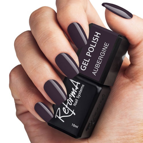 Gel Polish - Aubergine, 10 Ml