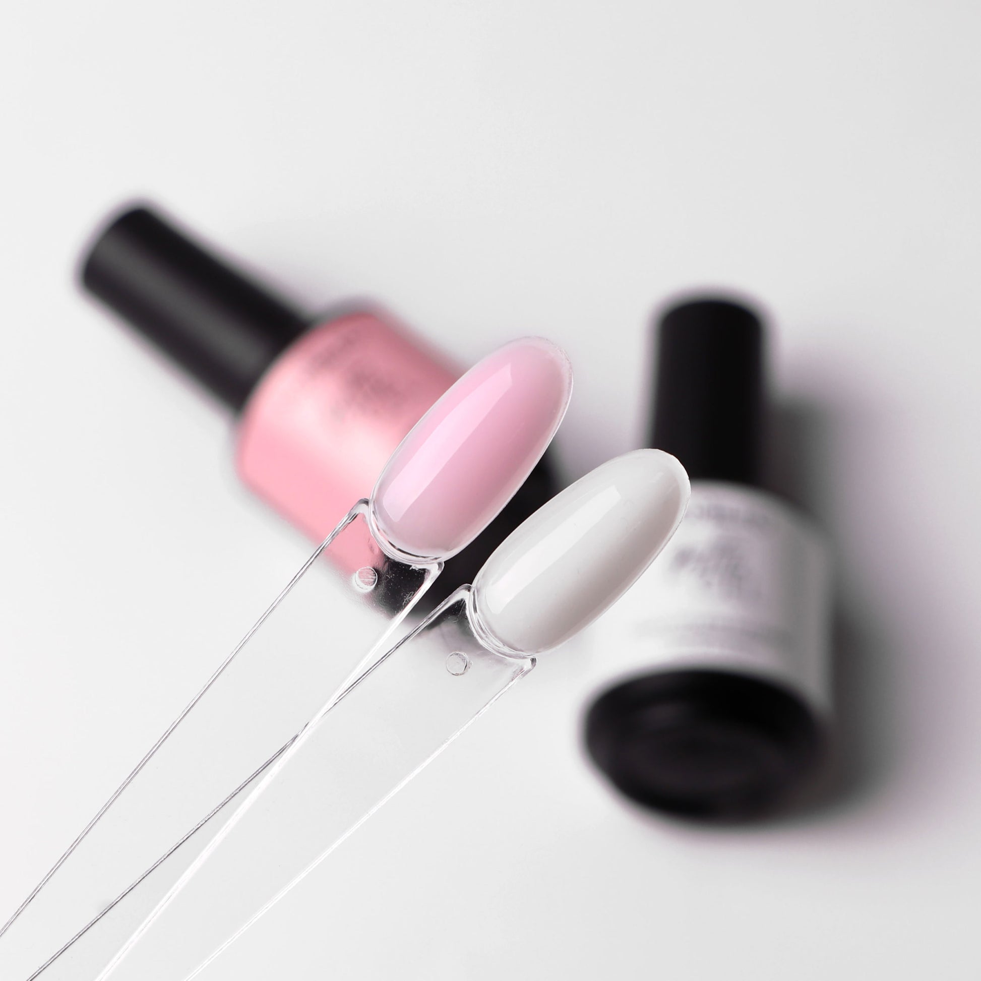 Bottle Gel Milky White Intense with brush, 15ml