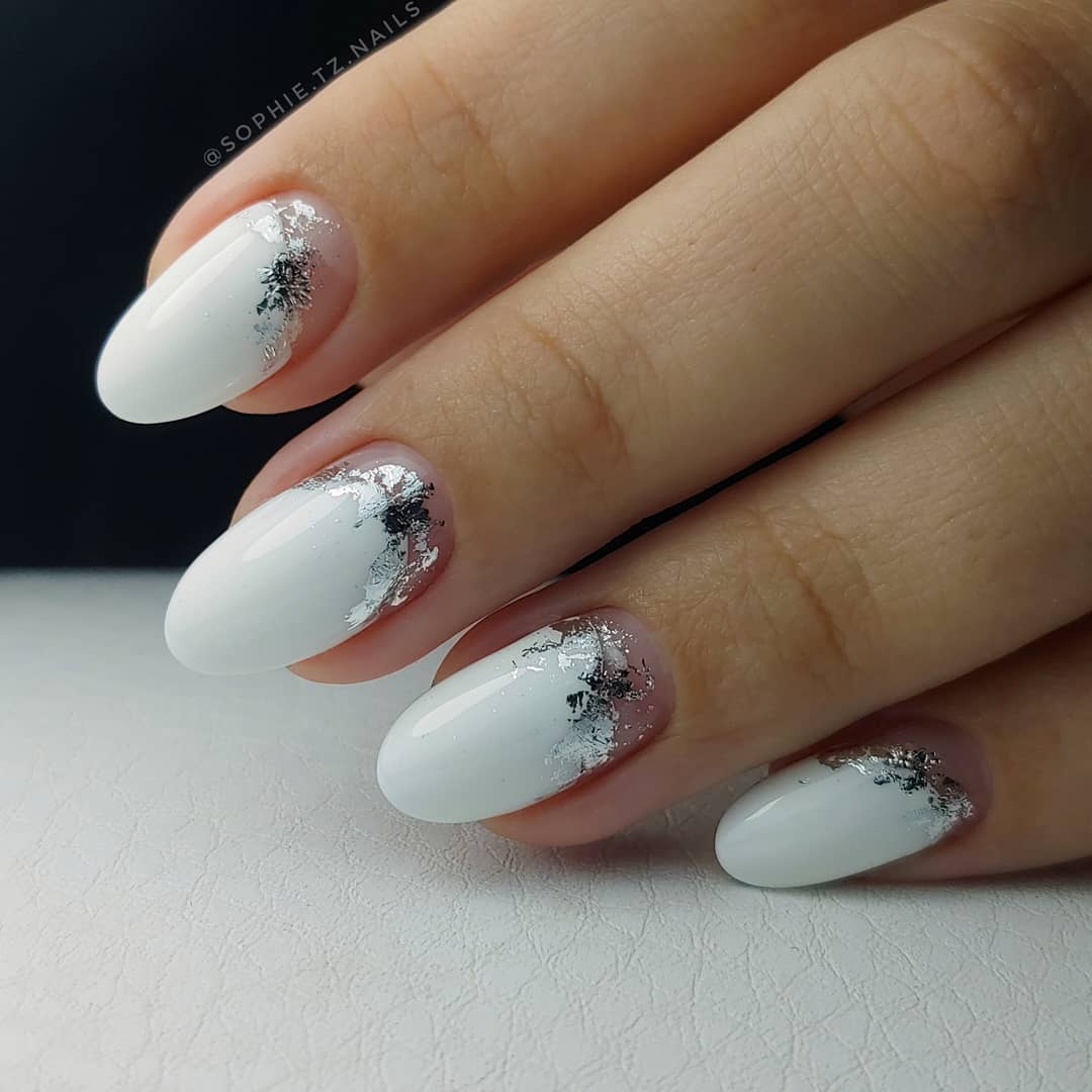 Gel Polish Komilfo French Collection F010 (white, enamel, for french), 8 ml