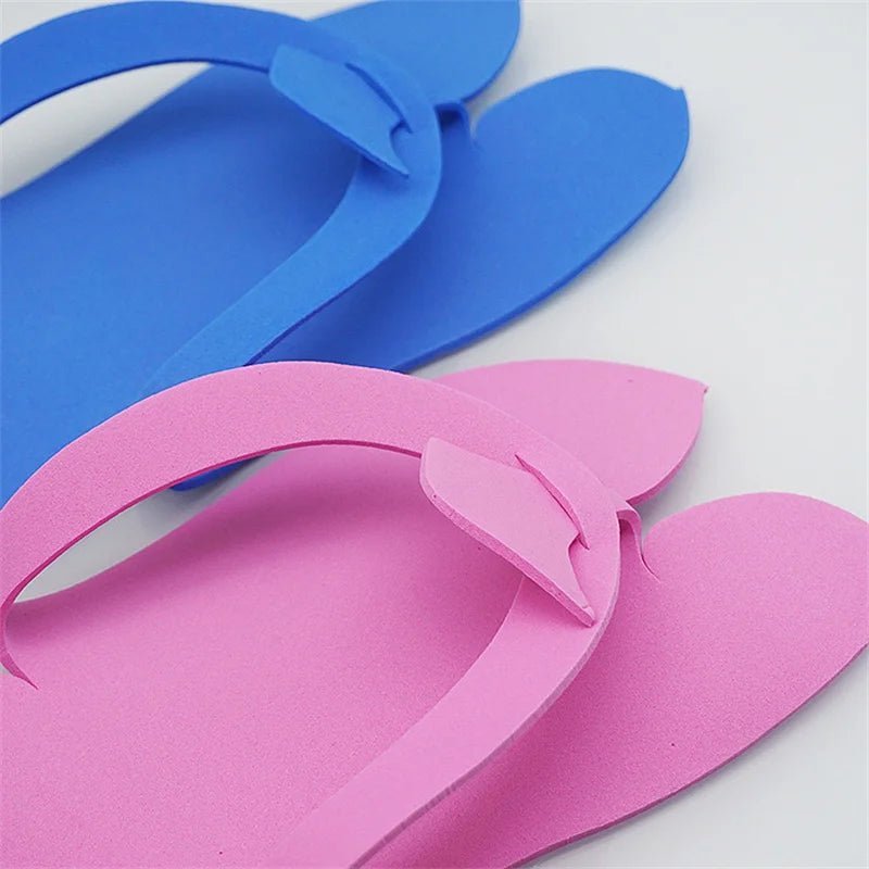 Foam Pedicure Slippper, 12 Pairs - LuckyShop - LuckyShop