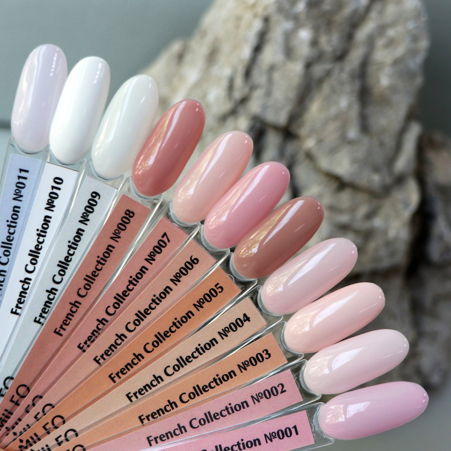 Gel Polish Komilfo French Collection F006 (cloudy pink, enamel, for french), 15 ml