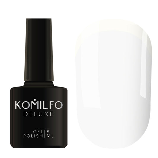 Gel Polish Komilfo French Collection F010 (white, enamel, for french), 8 ml