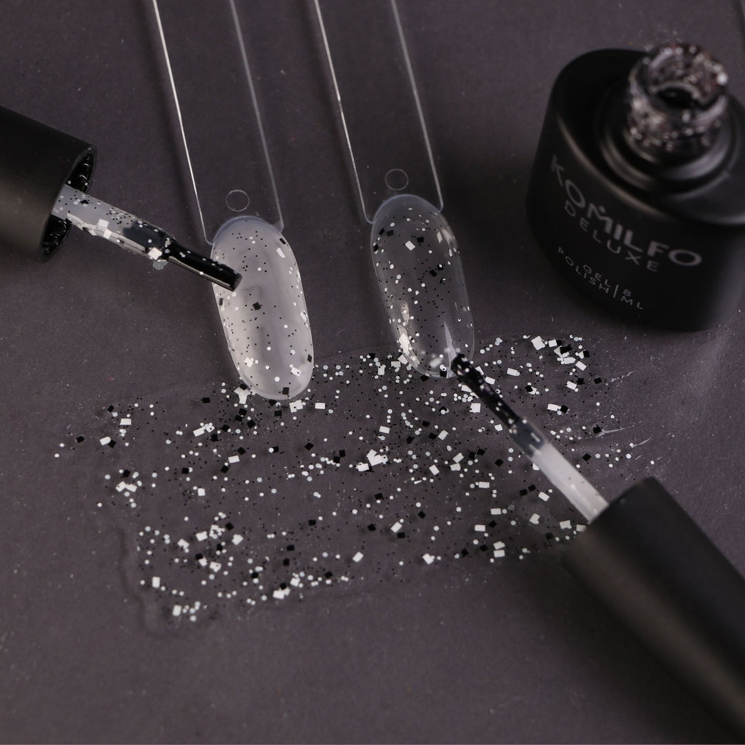 No Wipe Top Stone – top without a SL with black and white elements, 8ml