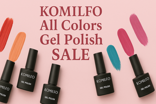KOMILFO All Colors Gel Polish SALE! 4,99€