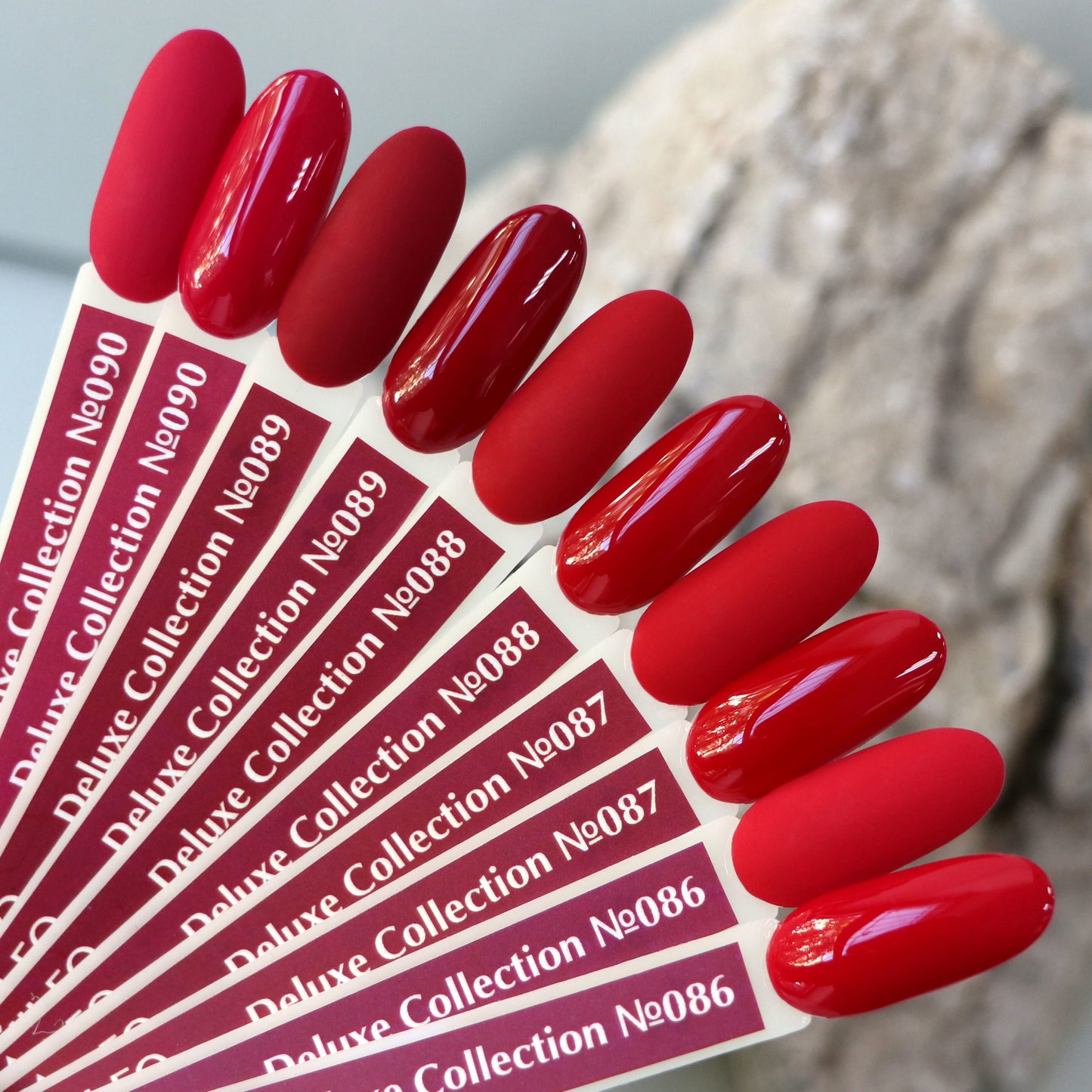 Gel Polish Komilfo Deluxe Series D089 (burgundy, enamel), 8 ml