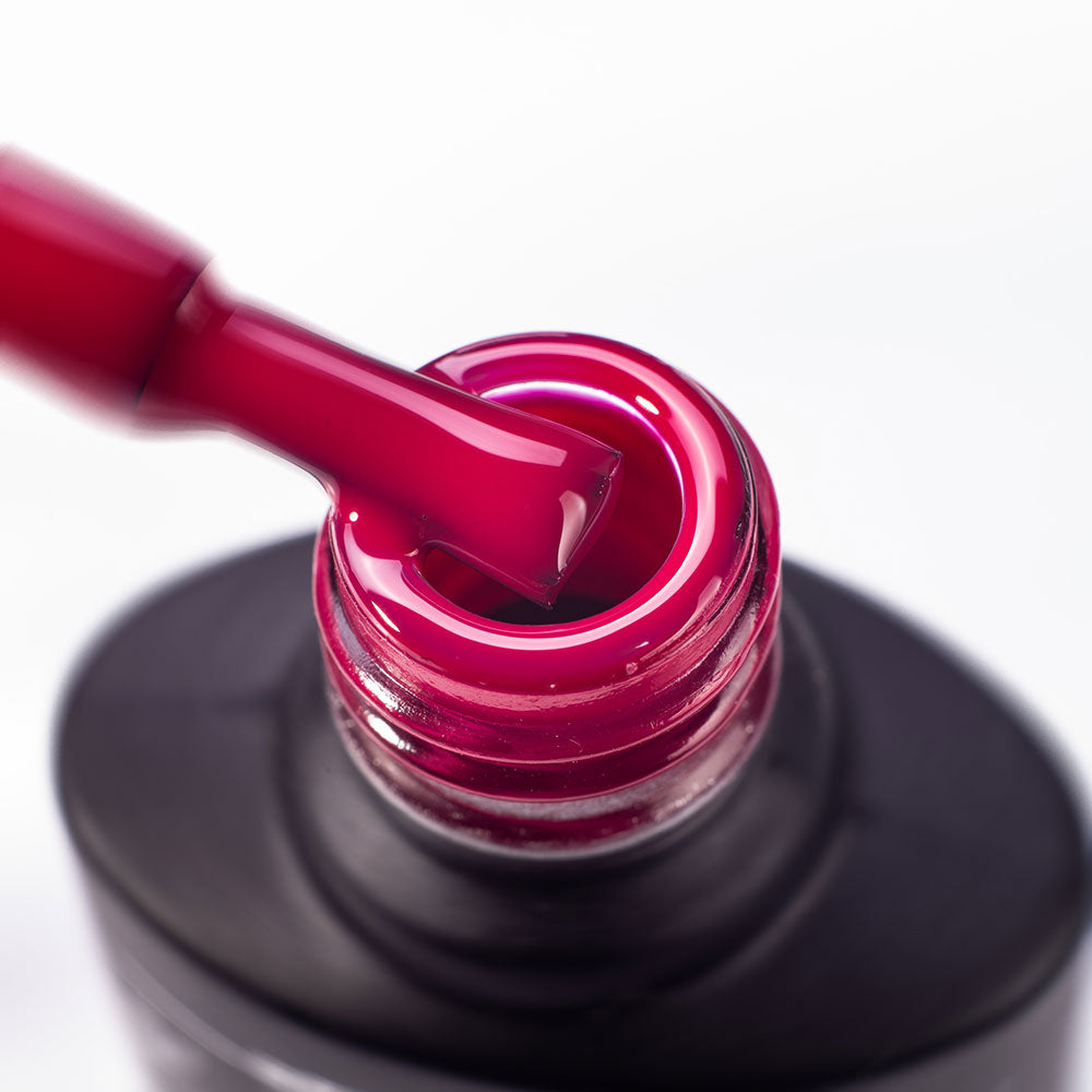 Gel Polish Komilfo Deluxe Series D090 (berry dark raspberry, enamel), 8 ml