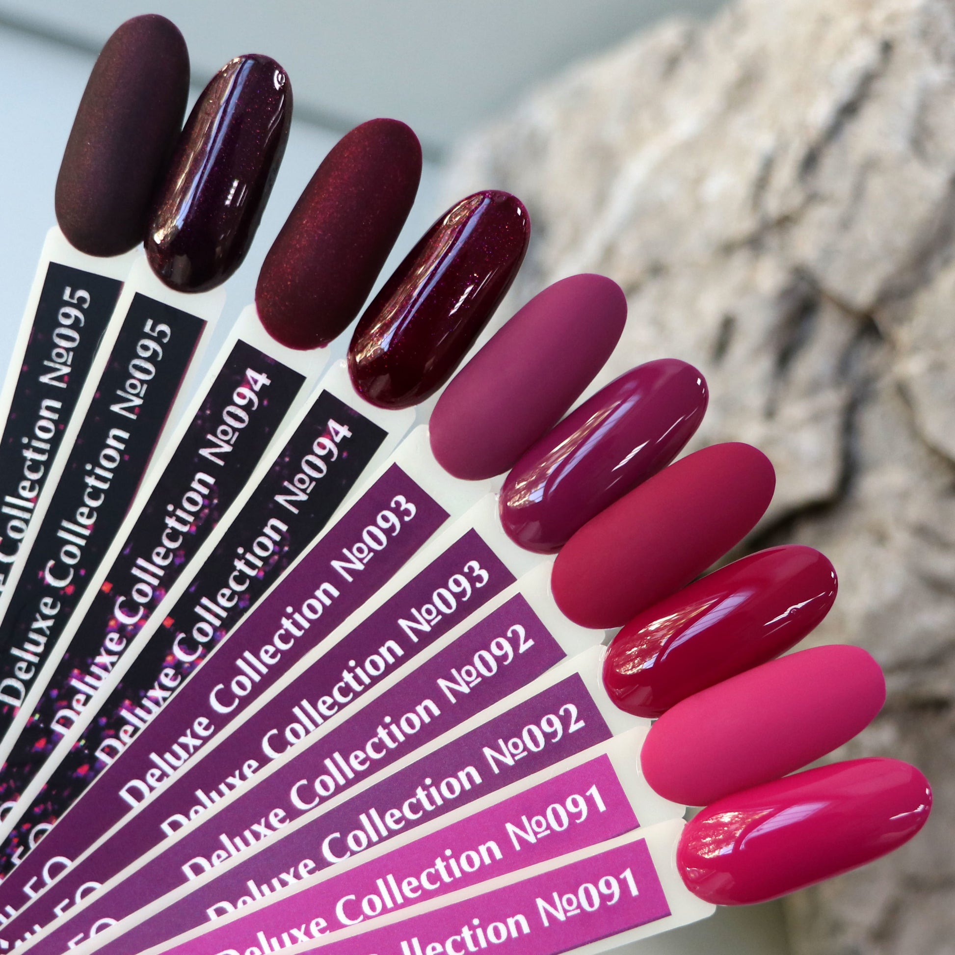Gel Polish Komilfo Deluxe Series D093 (evening marsala, enamel), 8 ml