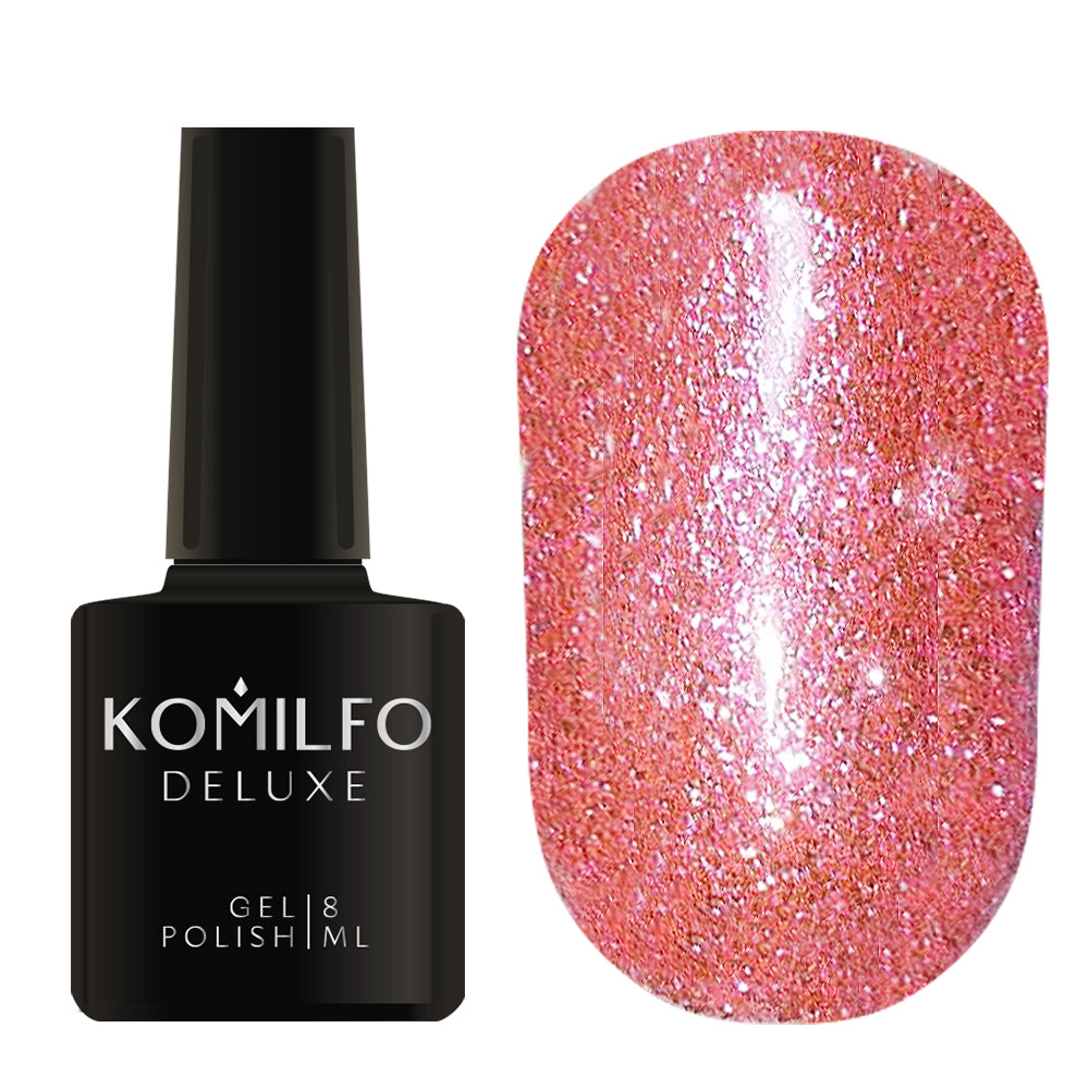 Komilfo Liquid Glam Gel LGG011 (hot pink), 8 ml