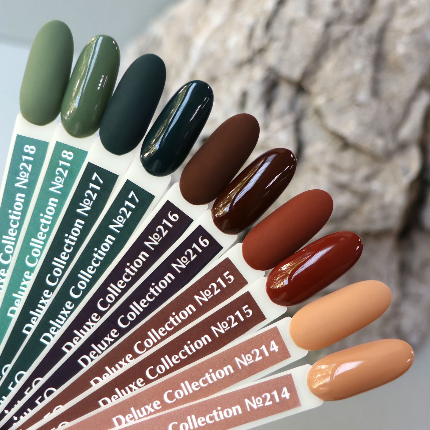 Gel polish Komilfo Deluxe Series D218 (muted, greenish-turquoise, enamel), 8 ml