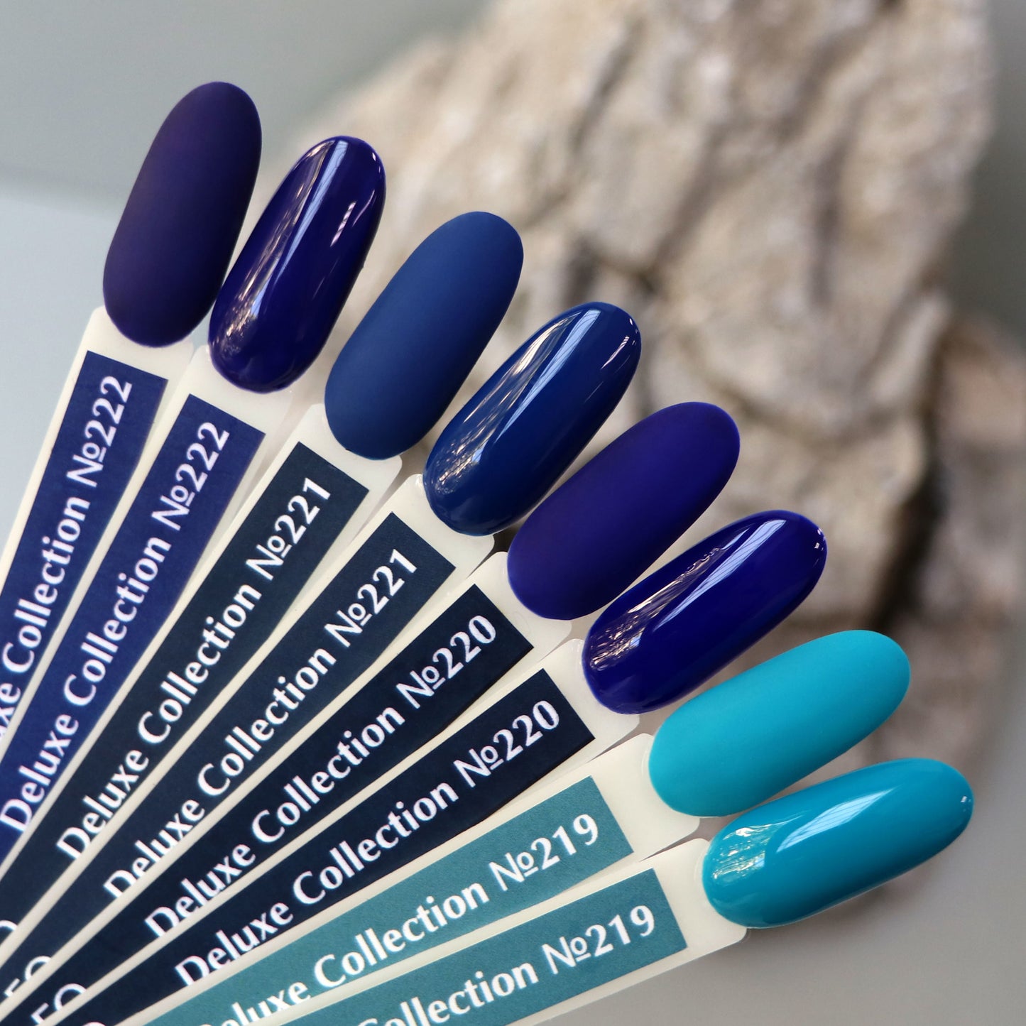 Gel Polish Komilfo Deluxe Series D222 (violet-blue, enamel), 8 ml