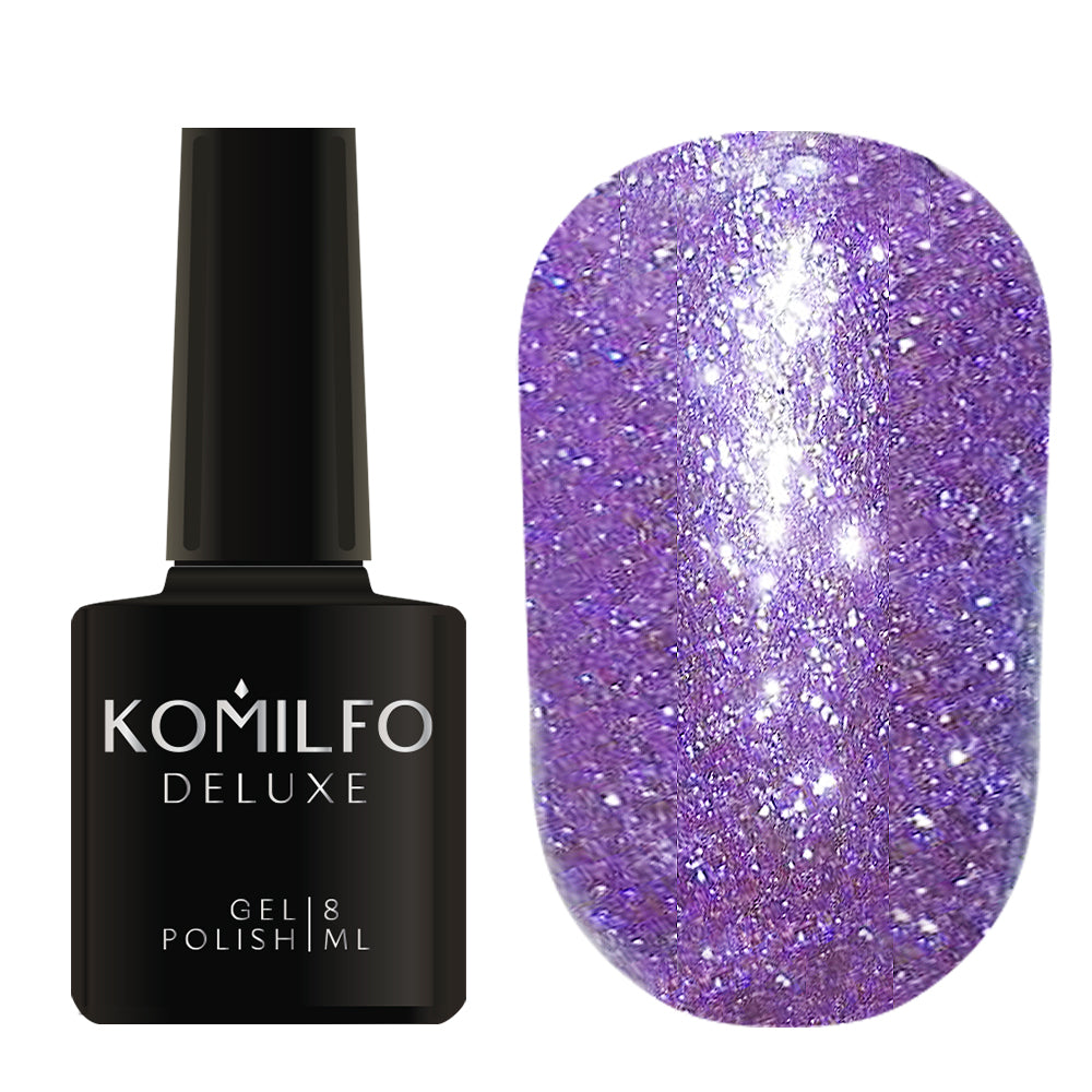 Komilfo Liquid Glam Gel LGG008 (purple), 8 ml