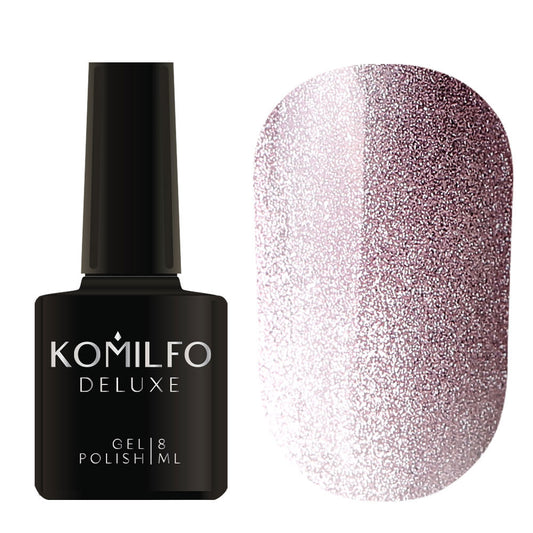 Gel Polish Komilfo 9D Cat’s eye Nude 003 (purple, magnetic), 8 ml