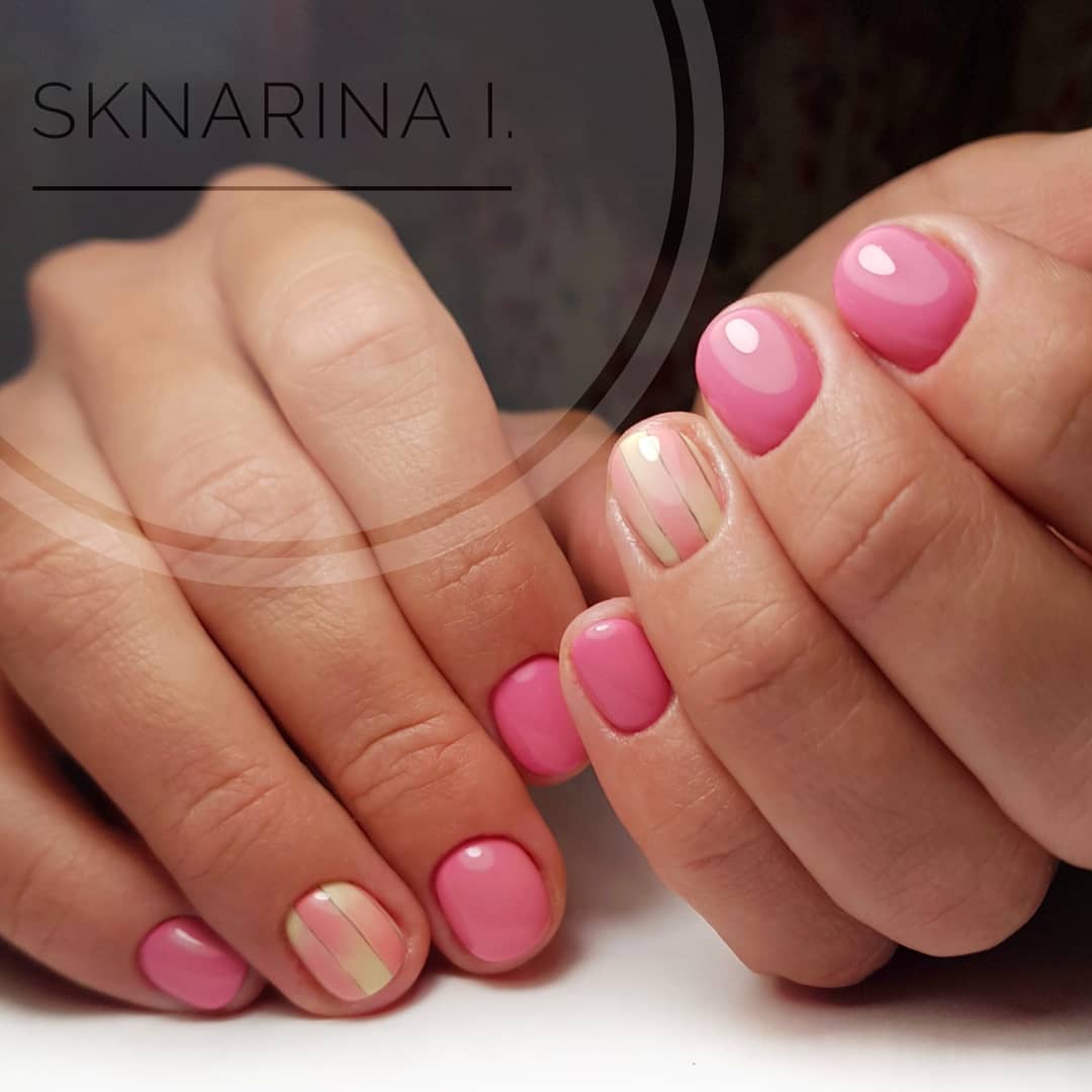 Gel Polish Komilfo DeLuxe Termo C015 (calm pink, when heated – warm yellow), 8 ml