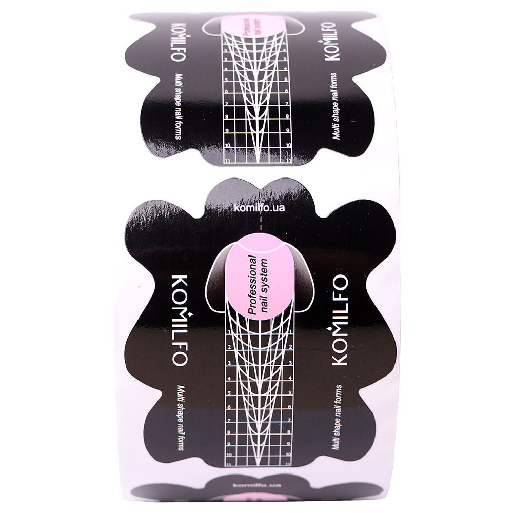 Komilfo Multi Shape Nail Forms – formas de uñas multifuncionales