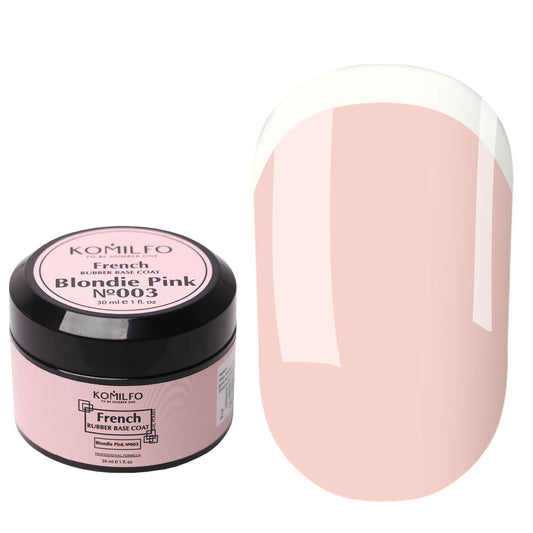 French Rubber Base 003 Blondie Pink, 30ml (without brush)