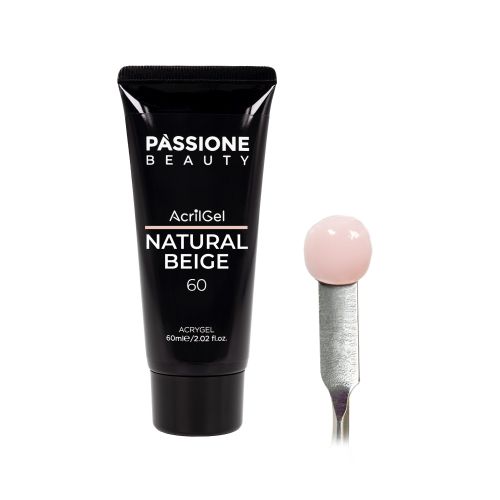 Acrilgel Tube Natural Beige - 60ml - LuckyShop - Passione