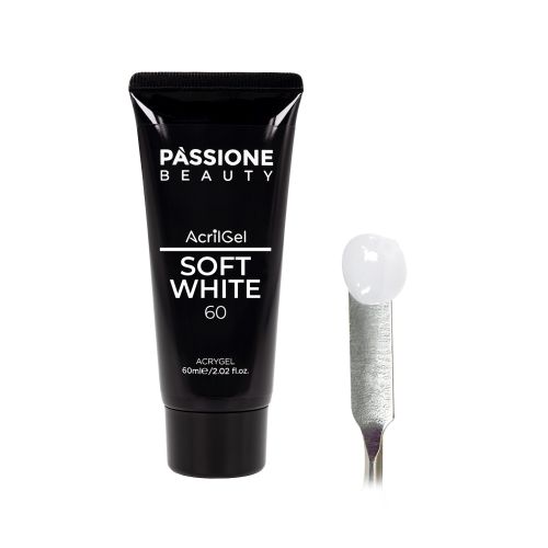 AcrilGel Tube Soft White - 60ml - LuckyShop - Passione
