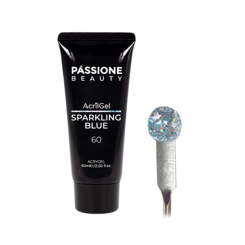 AcrilGel Tube Sparkling Blue - 60ml - LuckyShop - Passione