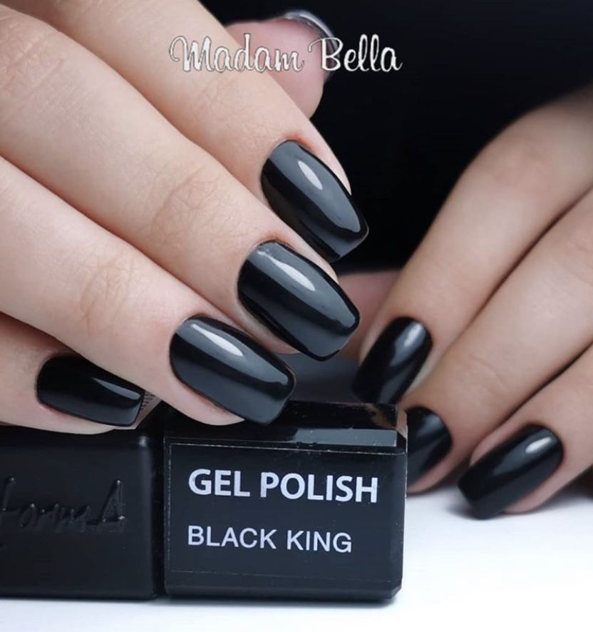 Gel Polish - Black King, 10ml - LuckyShop