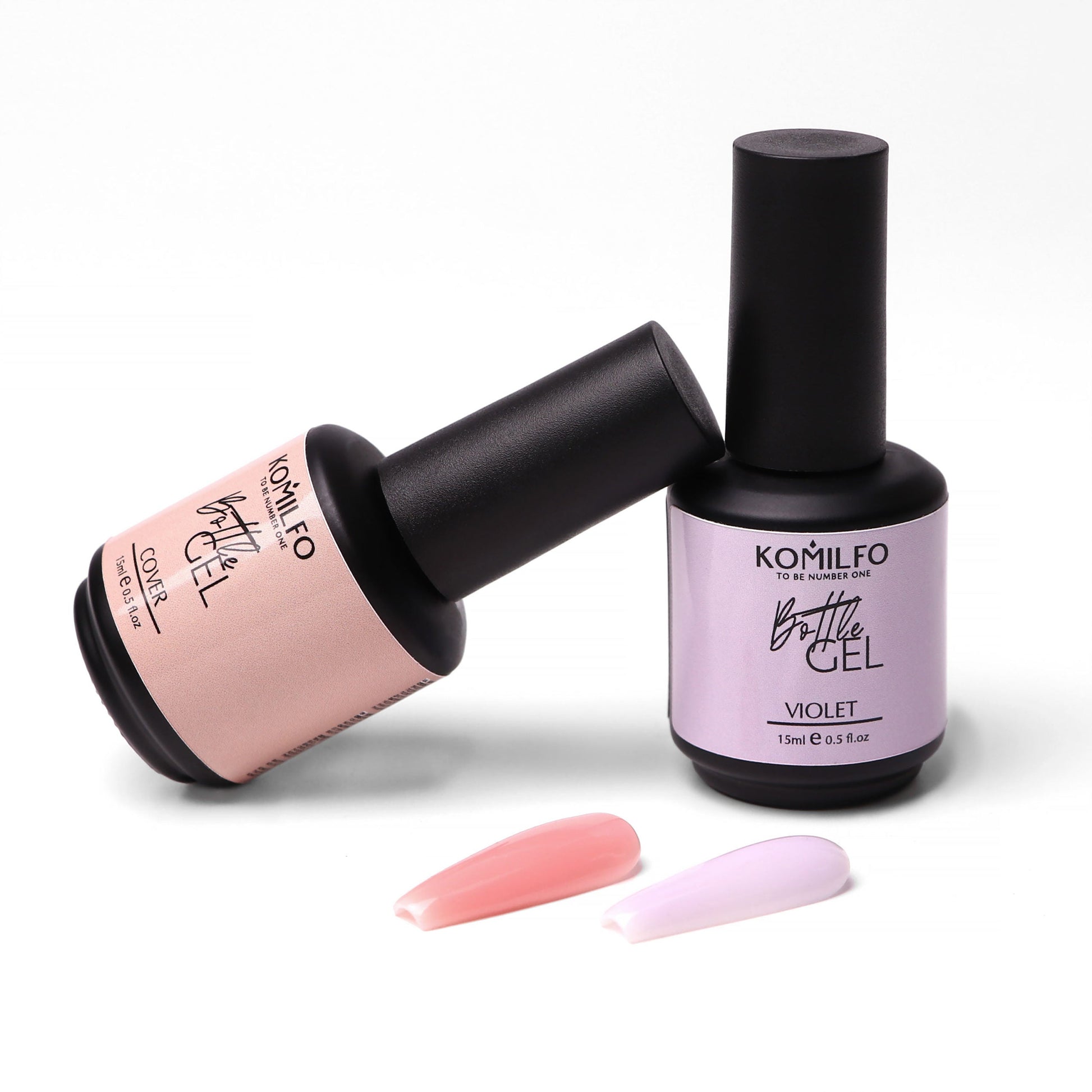 Bottle Gel Cover with brush, 15ml - LuckyShop - Komilfo