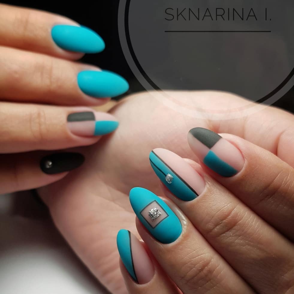 Gel Polish Komilfo Deluxe Series D152 (rich turquoise, enamel), 8 ml