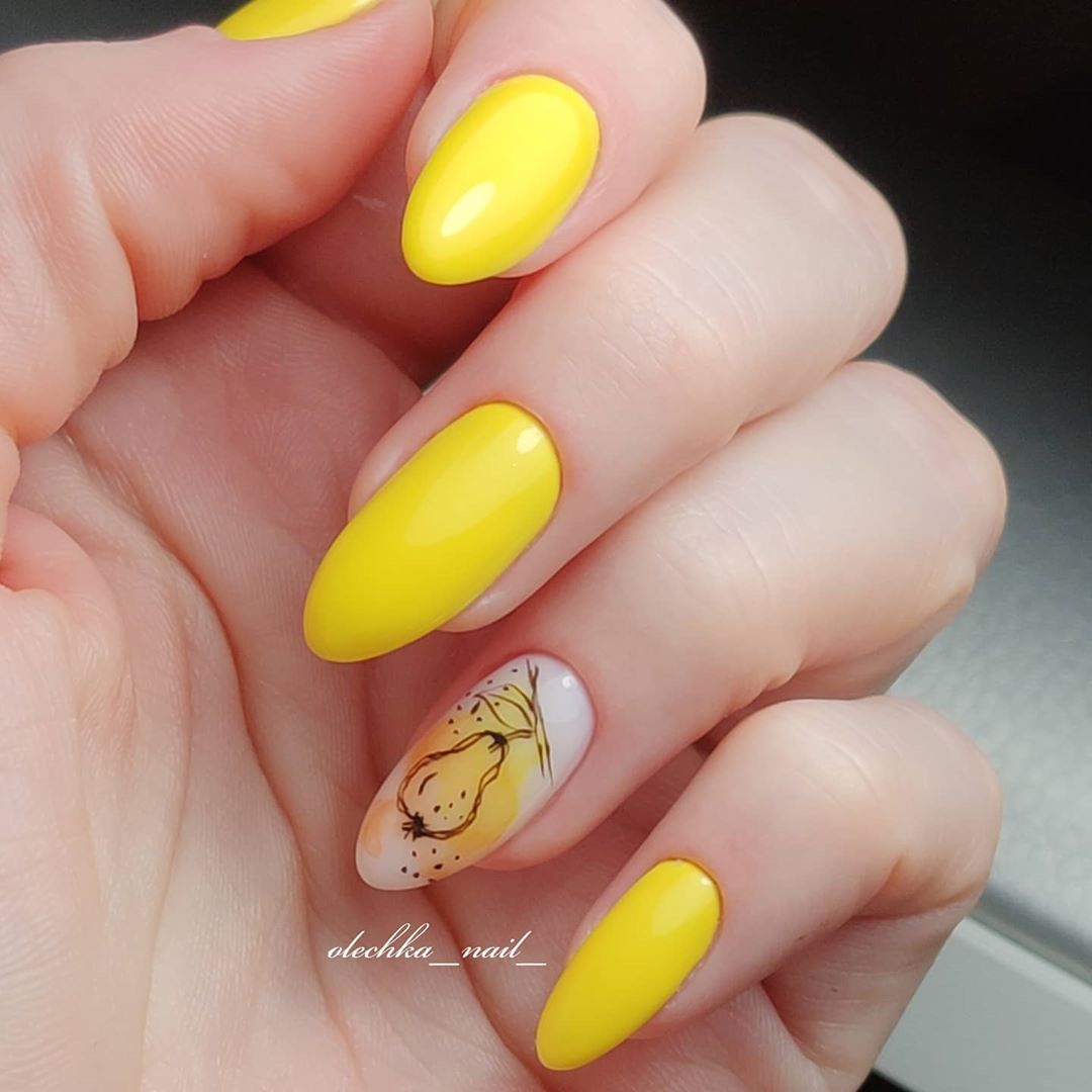 Gel Polish Komilfo Deluxe Series D165 (yellow, enamel), 8 ml