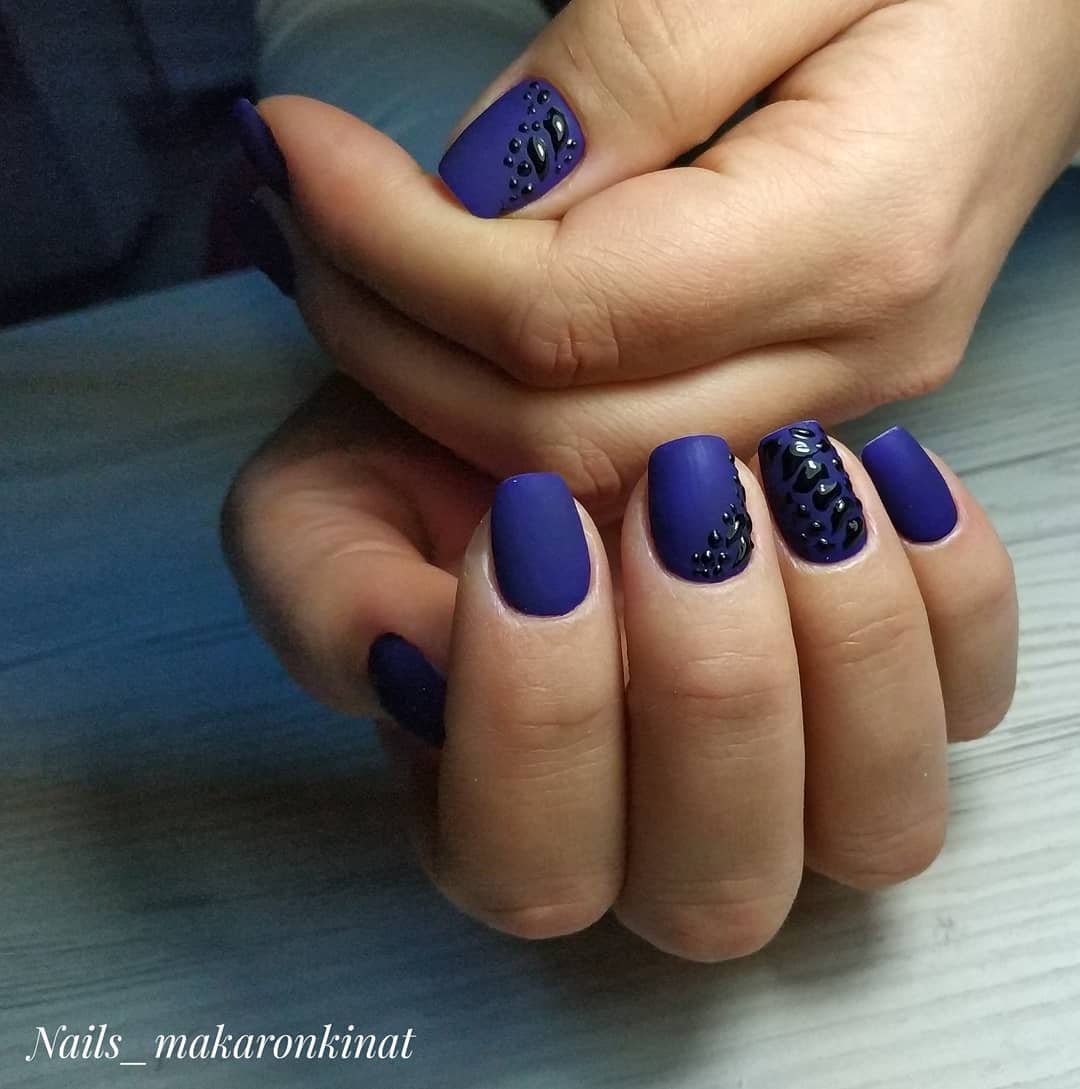 Gel Polish Komilfo Deluxe Series D220 (dark blue, enamel), 8 ml