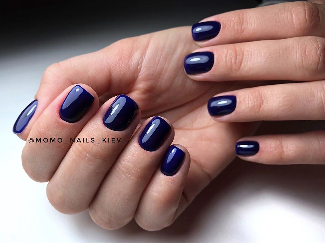 Gel Polish Komilfo Deluxe Series D220 (dark blue, enamel), 8 ml