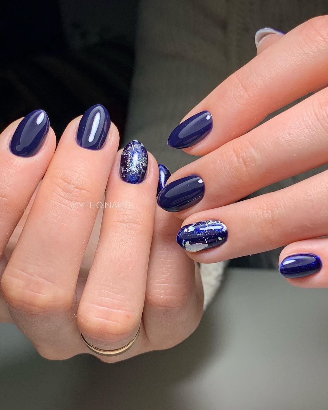 Gel Polish Komilfo Deluxe Series D222 (violet-blue, enamel), 8 ml