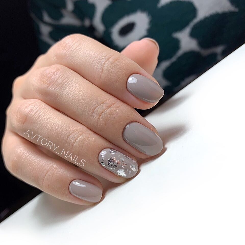 Gel Polish Komilfo Deluxe Series D237 (gray asphalt, enamel), 8 ml