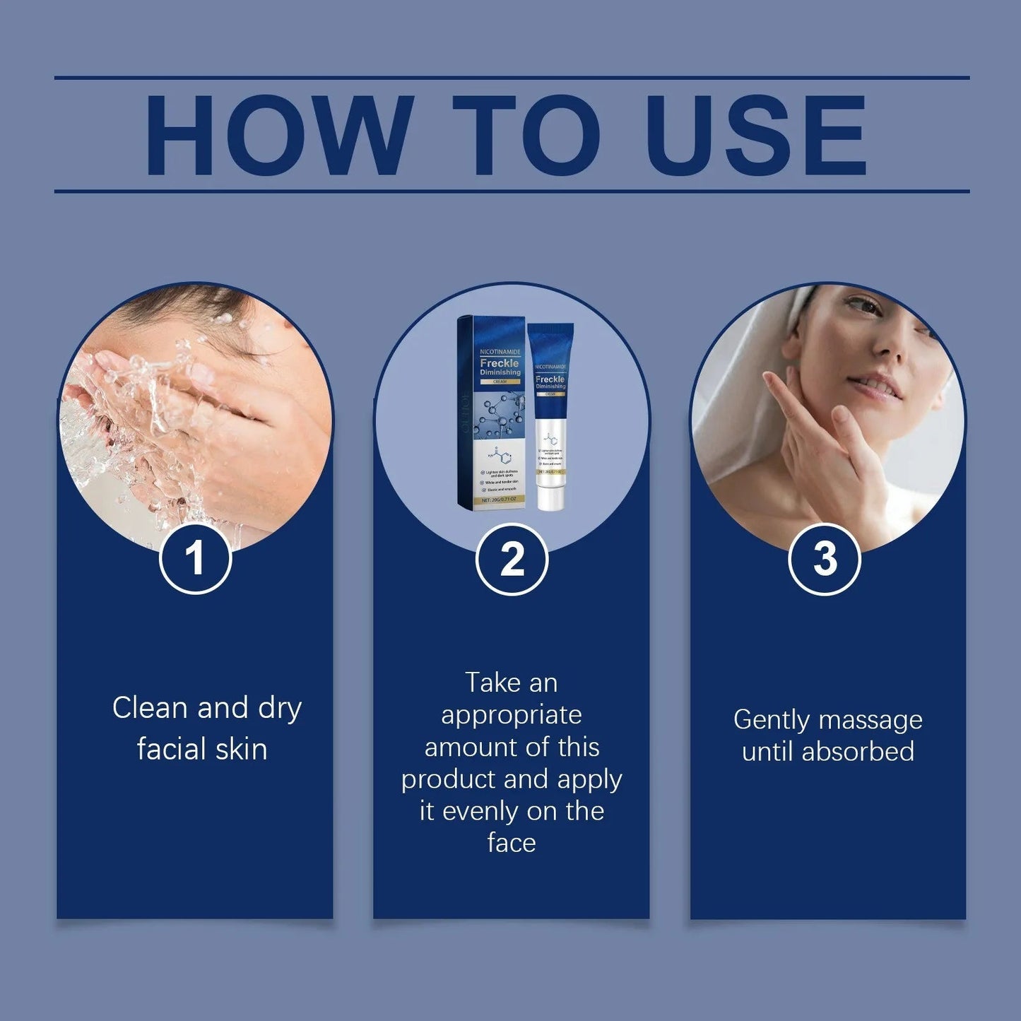 FarmStay Nicotinamide Freckle Removing Cream - LuckyShop - FarmStay