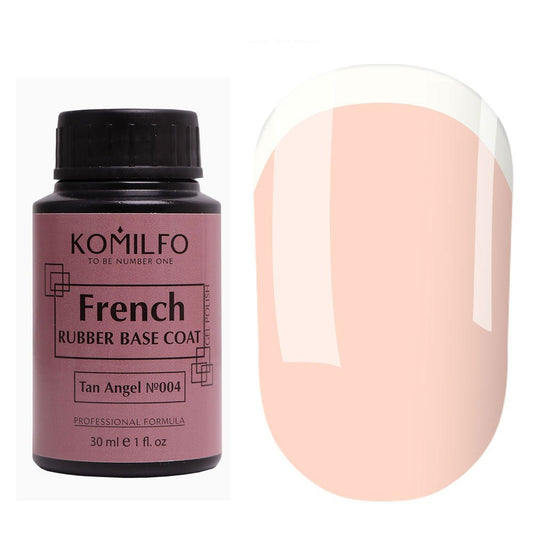 French Rubber Base 004 Tan Angel 30ml - LuckyShop - Komilfo