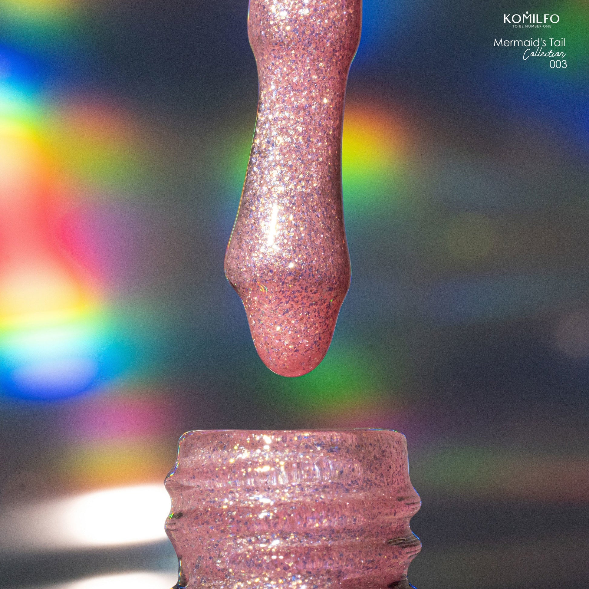 Gel polish Mermaid’s Tail 003, 8ml - LuckyShop - Komilfo