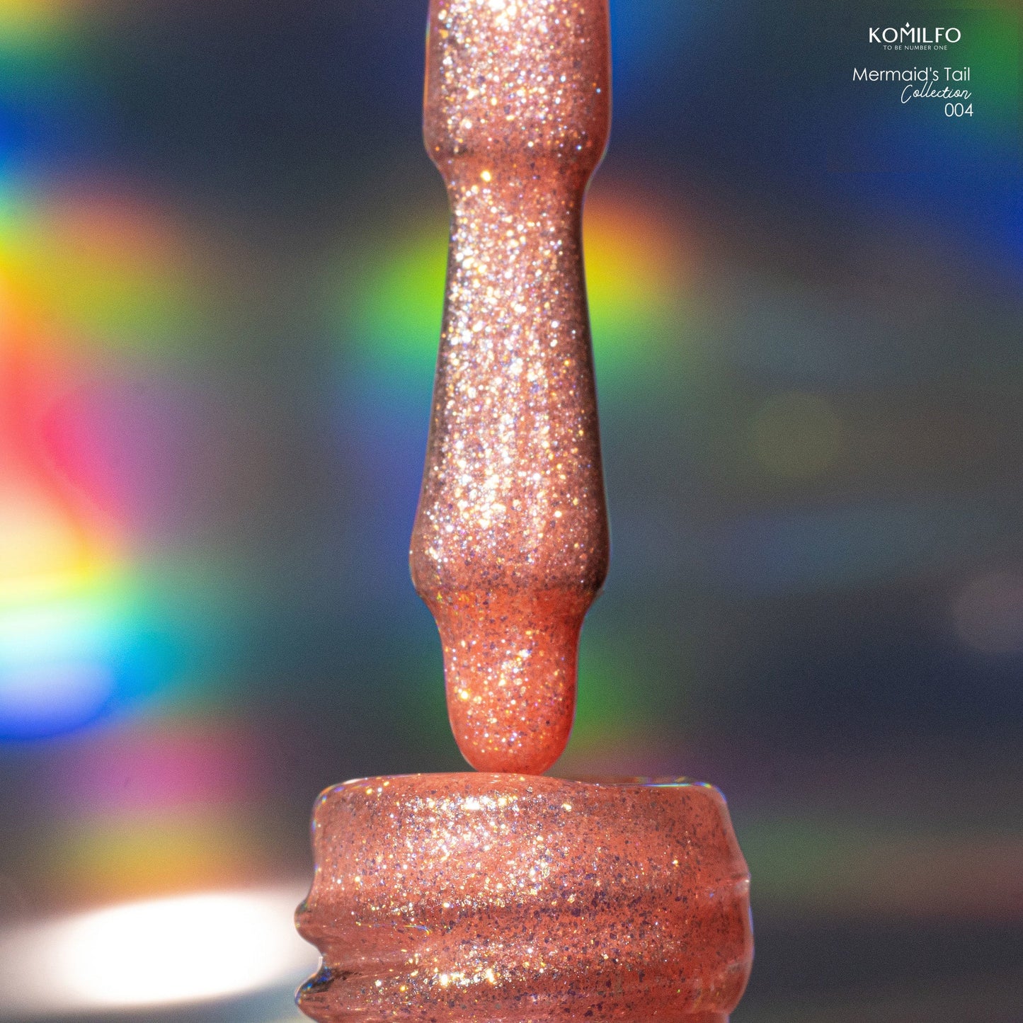 Gel polish Mermaid’s Tail 004, 8ml - LuckyShop - Komilfo