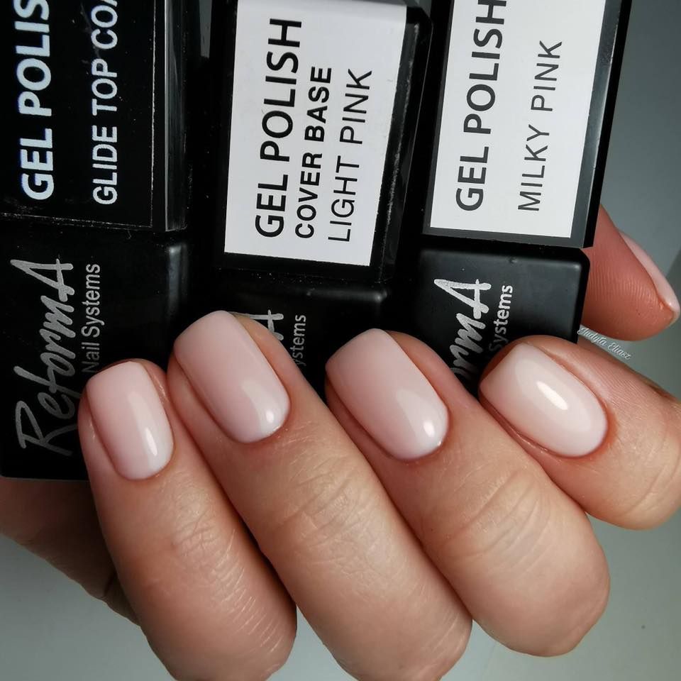 Gel Polish - Milky Pink, 10ml - LuckyShop