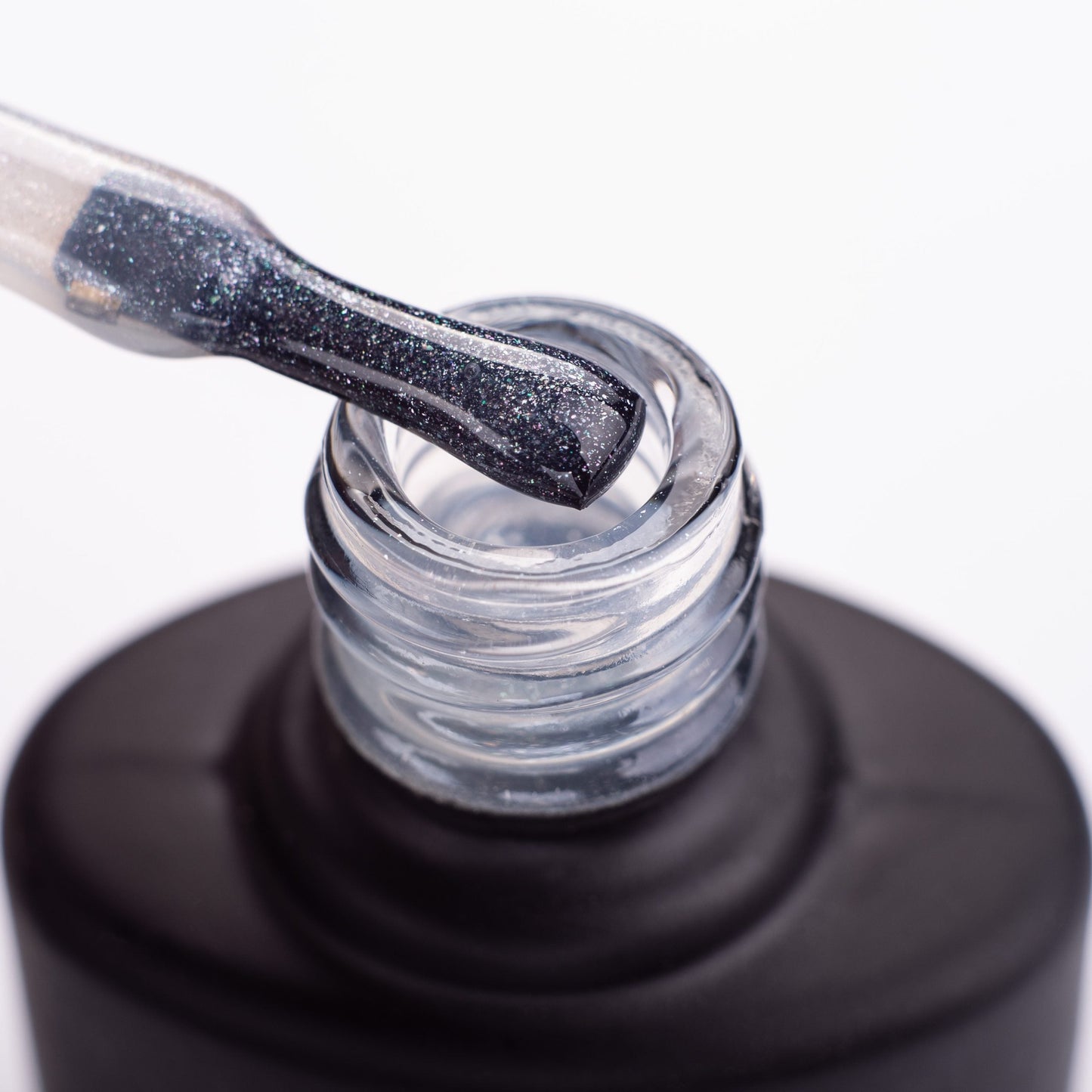 Glitter Top – top for gel polish with glitter without sticky layer, 15ml - LuckyShop - Komilfo