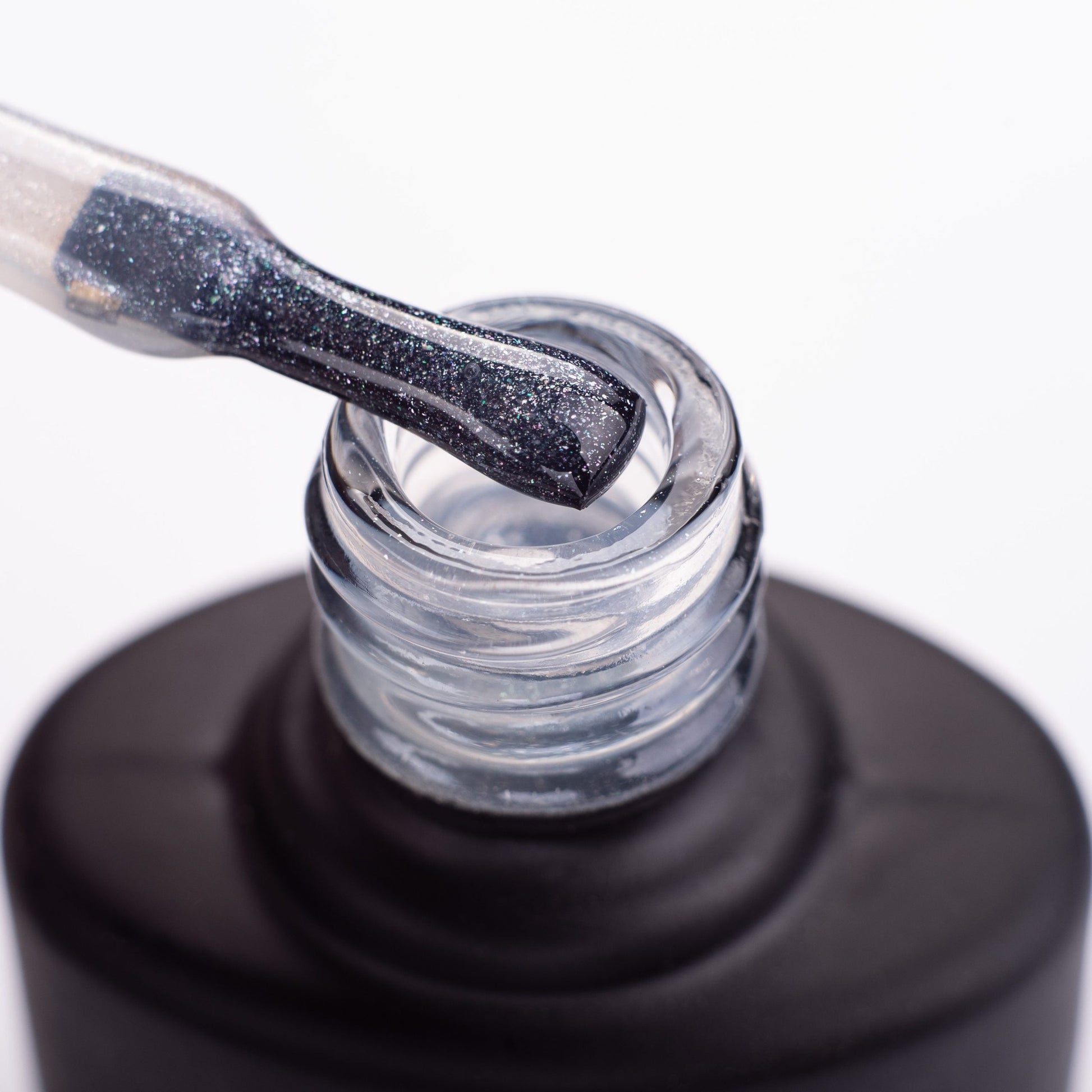Glitter Top – top for gel polish with glitter without sticky layer, 15ml - LuckyShop - Komilfo