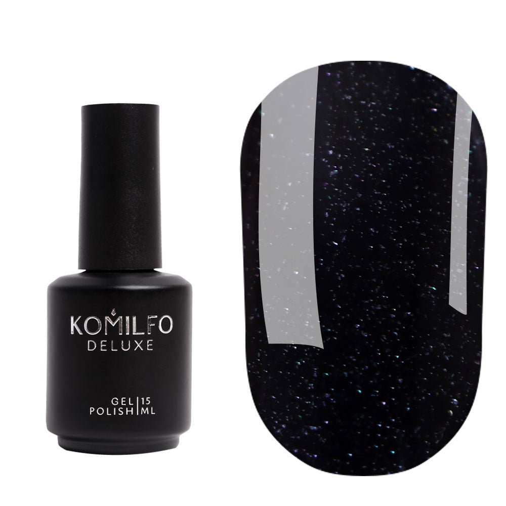 Glitter Top – top for gel polish with glitter without sticky layer, 15ml - LuckyShop - Komilfo