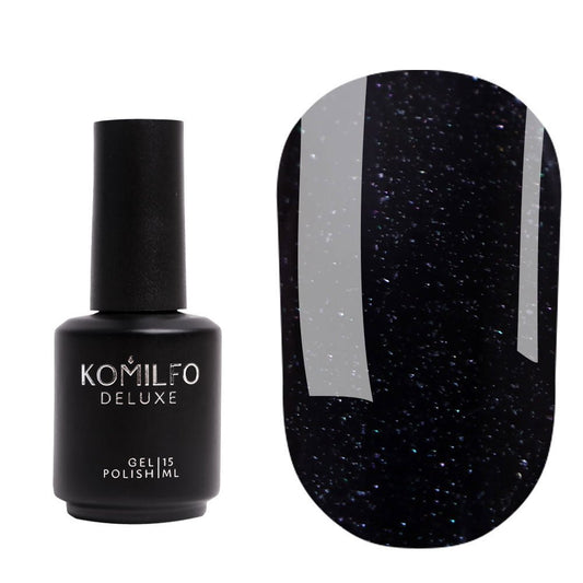 Glitter Top – top for gel polish with glitter without sticky layer, 15ml - LuckyShop - Komilfo