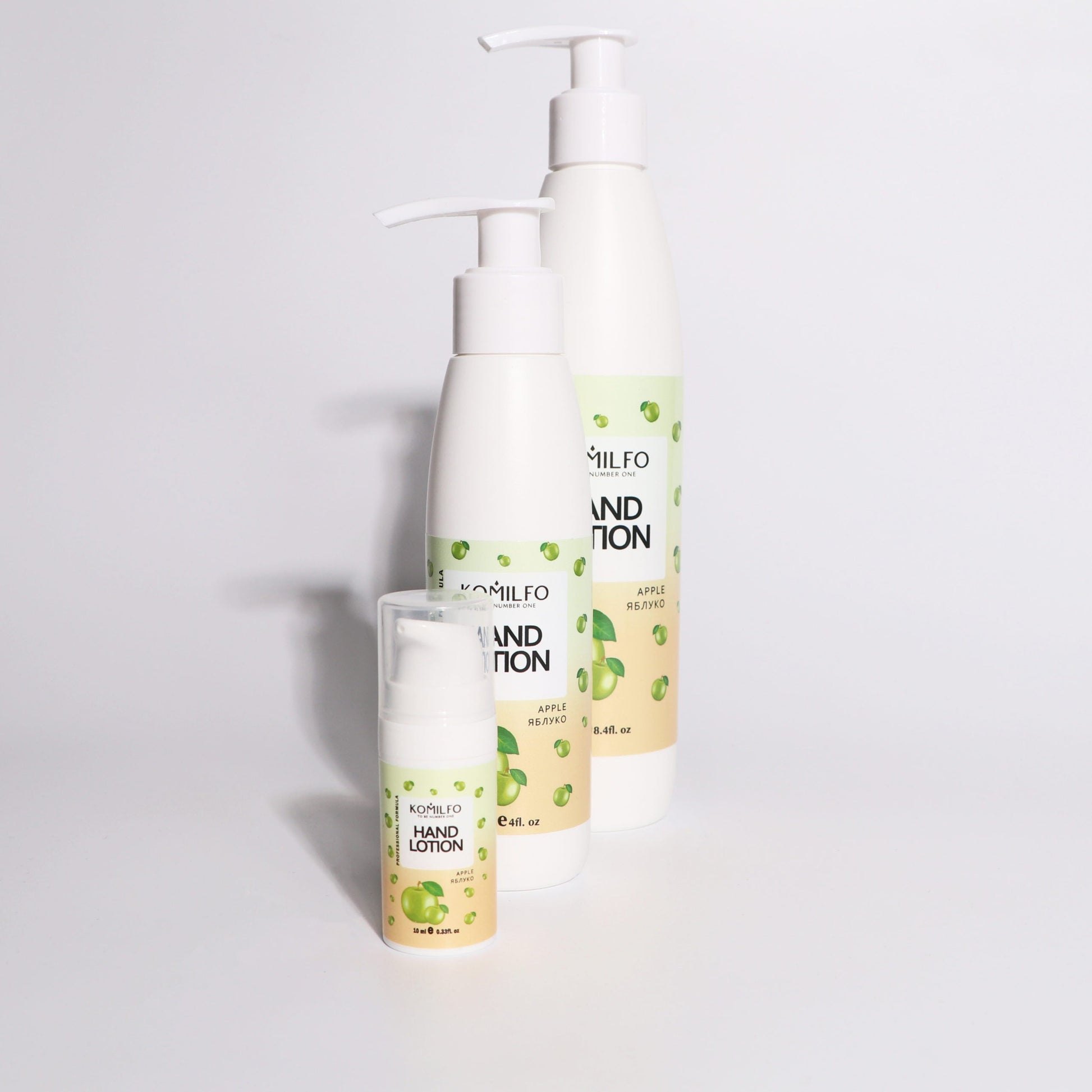 Hand Lotion “Apple” – apple hand lotion, 125ml - LuckyShop - Komilfo