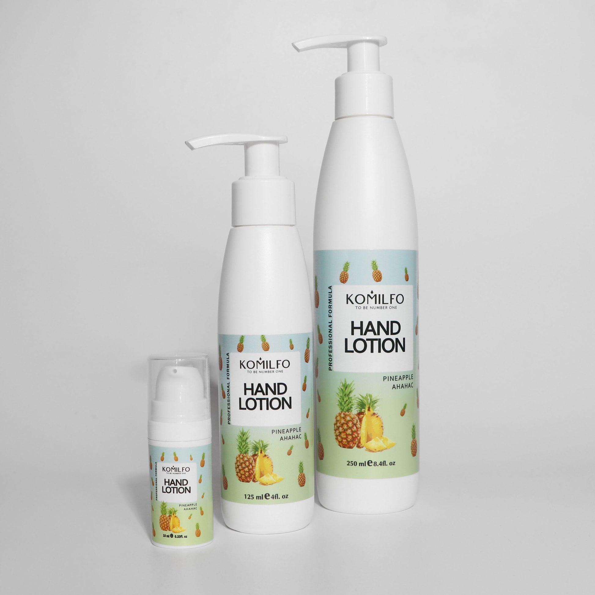 Hand Lotion “Pineapple” – pineapple hand lotion, 250ml - LuckyShop - Komilfo