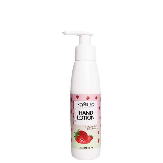 Hand Lotion Strawberry – лосьйон для рук полуниця, 125 мл - LuckyShop - Komilfo