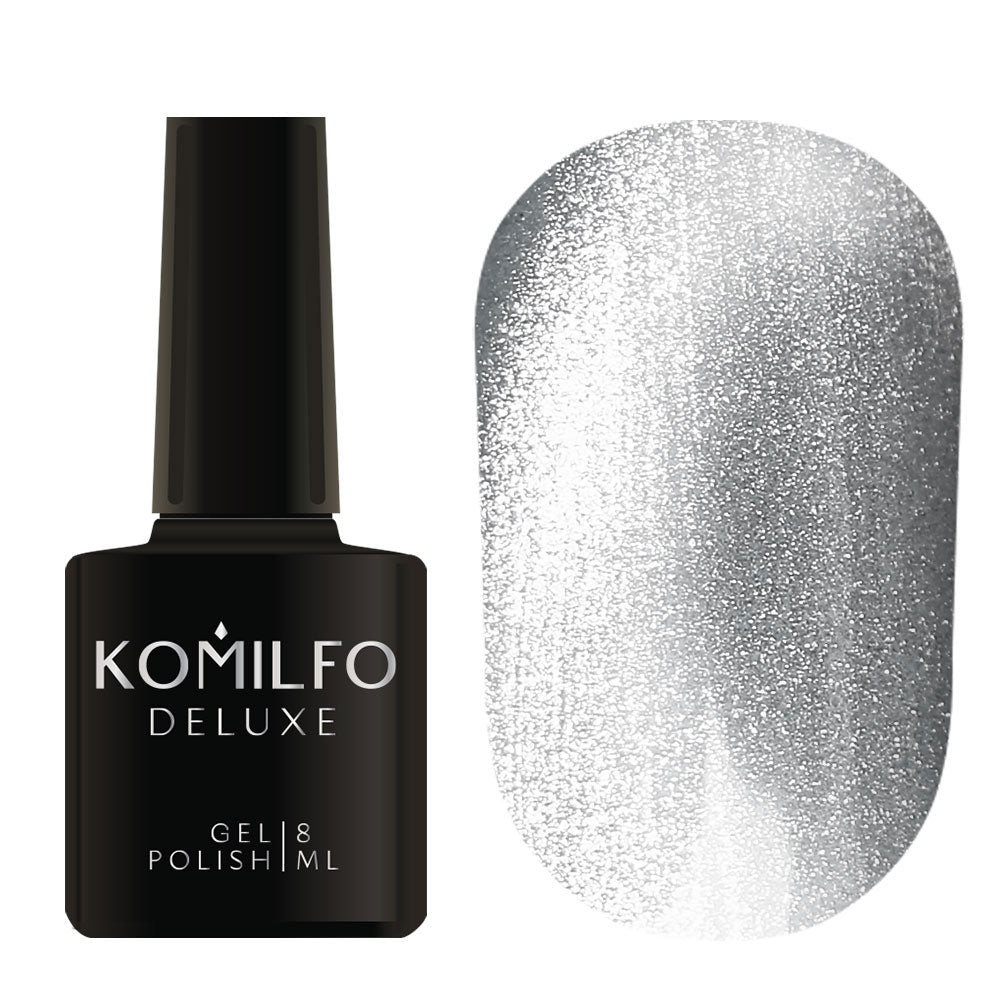 Gel Polish 9D Cat’s eye Silver, 8ml