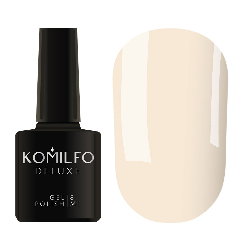 Gel polish Komilfo Deluxe Series D005 (light, creamy pink, enamel), 8 ml