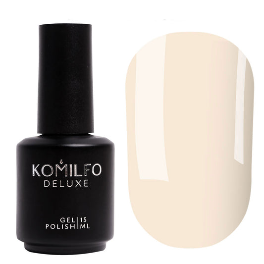 Gel polish Komilfo Deluxe Series D005 (light, creamy pink, enamel), 15 ml