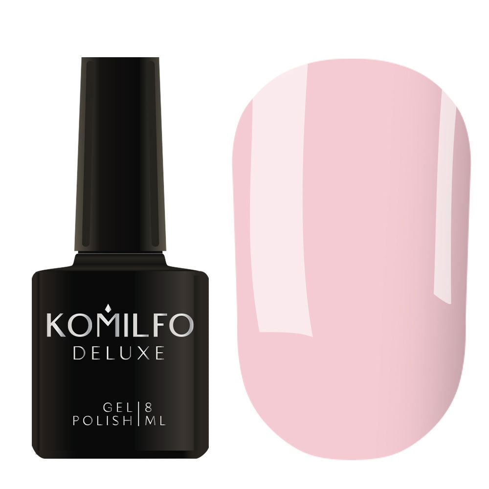 Gel Polish Komilfo Deluxe Series D031 (creamy lilac, enamel), 8 ml