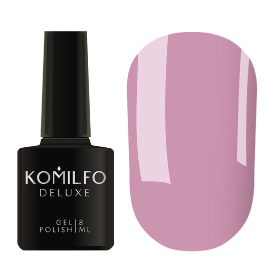 Gel Polish Komilfo Deluxe Series D041 (rich pink-purple, enamel), 8 ml