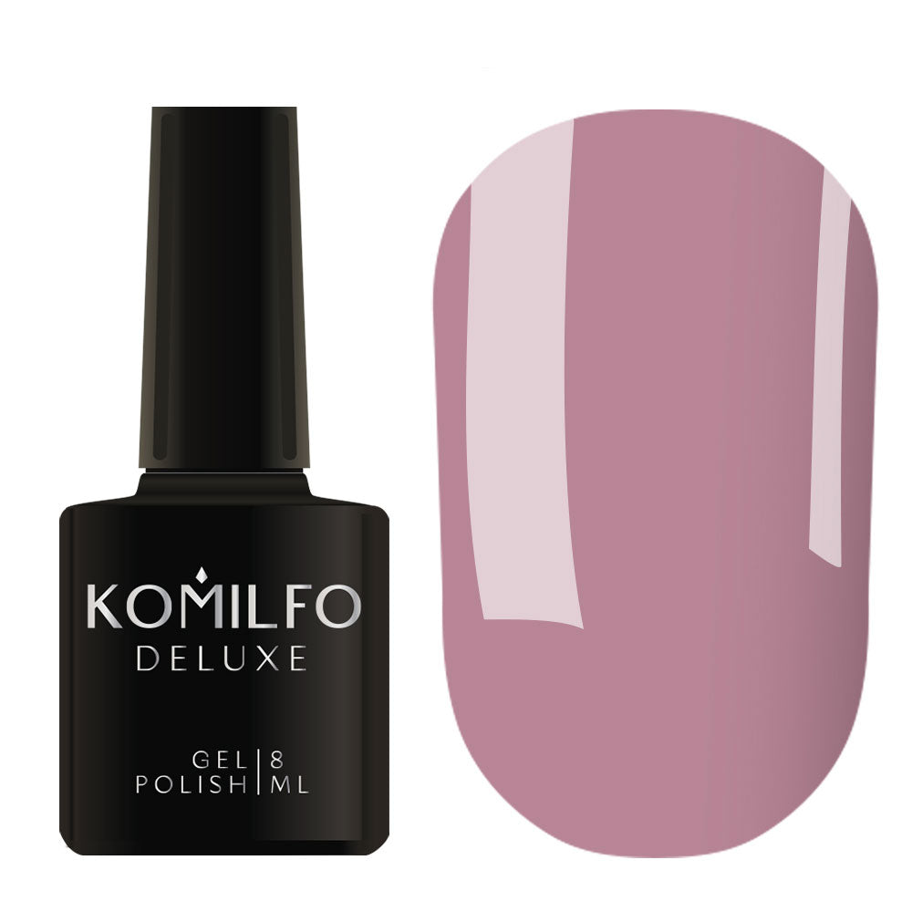 Gel Polish Komilfo Deluxe Series D042 (lavender lilac, enamel), 8 ml