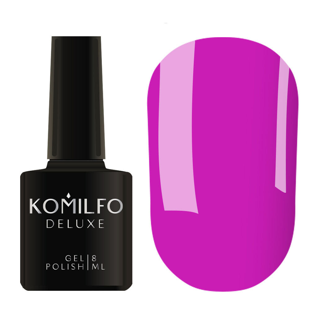 Gel Polish Komilfo Deluxe Series D048 (fuchsia, enamel), 8 ml